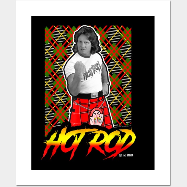 Roddy Piper Hot Rod Neon Series Wall Art by Holman